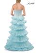 Picture of: Fabulous Tiered Ruffle Skirt Prom Dress with Strapless Top in Cloud Blue, Style: 33717, Detail Picture 22