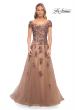 Picture of: Gorgeous Beaded and Tulle A-line Gown in Brown, Style: 30197, Main Picture