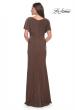 Picture of: Chic Jersey Dress with V Neck and Loose Sleeves in Hunter Green, Style: 29997, Detail Picture 8