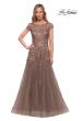 Picture of: Long Tulle Gown with Intricate Lace Detailing, Style: 26907, Detail Picture 3