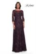 Picture of: Beautiful Lace Mother of the Bride Dress with Illusion Neckline in Dark Berry, Style: 30835, Main Picture