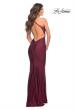 Picture of: Gorgeous Lace and Jersey Jewel Tone Prom Dress in Purple, Style: 30728, Detail Picture 3