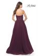 Picture of: Strapless Sweetheart A-Line Corset Prom Dress in Dark Berry, Style: 31971, Detail Picture 7