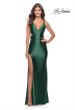 Picture of: Unique Liquid Jersey Dress with Cut Outs in Dark Emerald, Style: 31374, Main Picture