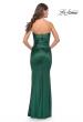 Picture of: Chic Strapless Liquid Jersey Gown with Ruching in Dark Emerald, Style: 31189, Detail Picture 10