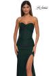 Picture of: Strapless Jersey Evening Dress with Unique Corset Top in Dark Emerald, Style: 32843, Detail Picture 13