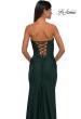 Picture of: Strapless Jersey Evening Dress with Unique Corset Top in Dark Emerald, Style: 32843, Detail Picture 14