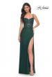 Picture of: Rhinestone Embellished Fishnet Dress with Lace Details in Green, Style: 32409, Detail Picture 3