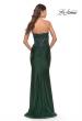 Picture of: Stunning Strapless Jeweled Lace and Jersey Dress in Dark Emerald, Style: 30720, Detail Picture 4