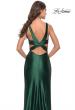 Picture of: Unique Liquid Jersey Dress with Cut Outs in Dark Emerald, Style: 31374, Detail Picture 5