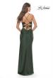 Picture of: Jersey Long Prom Dress with Trendy Waist Cut Outs in Dark Emerald, Style: 31174, Detail Picture 7