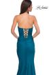 Picture of: Simple Jersey Mermaid Prom Dress with Sweetheart Neckline in Dark Teal, Style 32872, Detail Picture 18