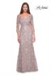 Picture of: Stunning Beaded Lace Mother of the Bride Gown in Dusty Mauve, Style: 31796, Main Picture