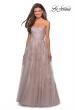 Picture of: Ball Gown Prom Dress with Sequin Details in Dusty Pink, Style: 27667, Main Picture