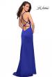 Picture of: High Neckline Prom Dress with Strappy Back in Electric Blue, Style: 26946, Main Picture