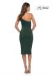 Picture of: Chic One Shoulder Midi Dress with High Slit in Emerald, Style: 30919, Detail Picture 8