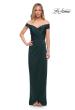 Picture of: Long Jersey Dress with Ruching and Cap Sleeves, Style: 25206, Detail Picture 7