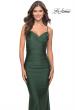 Picture of: Criss Cross Ruched Bodice Elegant Jersey Dress in Emerald, Style: 31122, Main Picture