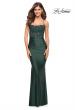 Picture of: Gorgeous Lace and Jersey Jewel Tone Prom Dress in Emerald, Style: 30728, Detail Picture 8