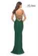 Picture of: Modern Jersey Dress with Twist Band Details in Emerald, Style: 31333, Detail Picture 8