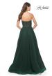 Picture of: Strapless Sweetheart A-Line Corset Prom Dress in Emerald, Style: 31971, Back Picture