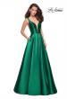 Picture of: A Line Sweetheart Prom Dress with Pockets in Emerald, Style: 26768, Detail Picture 1