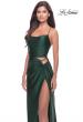 Picture of: Cut Out Jersey Dress with High Slit in Emerald, Style: 31332, Detail Picture 1
