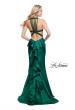 Picture of: Mikado Mermaid Dress with Embellished High Neckline in Emerald, Style: 25838, Detail Picture 2
