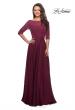 Picture of: Modern gown with beaded bodice and empire waist in Garnet, Style: 25011, Detail Picture 1