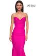 Picture of: Simple Jersey Mermaid Prom Dress with Sweetheart Neckline in Hot Fuchsia, Style 32872, Detail Picture 21