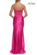 Picture of: Strapless Embellished Corset Gown with Satin Skirt in Hot Pink, Style: 33639, Detail Picture 10