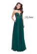 Picture of: Long Strapless Prom Dress with Pockets and Choker in Hunter Green, Style: 25450, Detail Picture 5