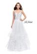 Picture of: Ball Gown with Tulle Skirt and Lace Beading in Ivory, Style: 25762, Detail Picture 2