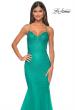 Picture of: Mermaid Prom Dress with Rhinestones and Lace Up Back in Jade, Style: 32273, Detail Picture 8