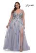 Picture of: Lavender A-Line Plus Size Prom Dress with Lace in Lavender , Style: 32412, Main Picture