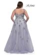 Picture of: Lavender A-Line Plus Size Prom Dress with Lace in Lavender , Style: 32412, Back Picture