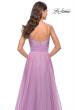 Picture of: Chiffon Dress with Pleated Bodice and Pockets in Lavender, Style: 31500, Detail Picture 12