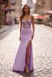 Picture of: Fabulous Prom Dress with Multi Color Lace Bodice in Lavender , Style: 33025, Detail Picture 1