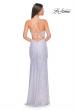 Picture of: Stretch Sequin Fitted Prom Dress with Open Back in Lavender, Style: 32331, Detail Picture 7