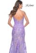 Picture of: Mermaid Sequin and Beaded Embellished Prom Dress in Pastels in Lavender, Style: 32333, Detail Picture 7