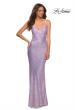 Picture of: Sequin Long Prom Dress in Vibrant Bright Colors in Purple, Style: 30622, Main Picture