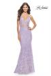 Picture of: Mermaid Dress with Stunning Sequin Lace Details in Light Periwinkle, Style: 31596, Main Picture