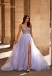 Picture of: Stunning A-line Tulle Prom Dress with Rhinestone Bodice in Light Periwinkle, Style 32633, Main Picture