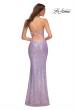 Picture of: Sequin Long Prom Dress in Vibrant Bright Colors in Purple, Style: 30622, Back Picture