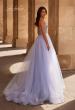 Picture of: Stunning A-line Tulle Prom Dress with Rhinestone Bodice in Light Periwinkle, Style 32633, Back Picture
