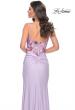 Picture of: Jersey Dress with Illusion Sequin Lace Bustier Top in Purple, Style: 32419, Detail Picture 2