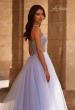 Picture of: Stunning A-line Tulle Prom Dress with Rhinestone Bodice in Light Periwinkle, Style 32633, Detail Picture 2