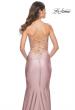 Picture of: Chic Jersey Dress with Draped Neck and Open Back in Light Pink, Style: 31878, Detail Picture 11
