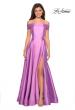 Picture of: Long Off The Shoulder Gown with Pockets in Light Purple, Style: 27005, Detail Picture 1