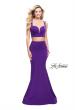 Picture of: Two Piece Jersey Prom Dress with Strappy Back in Majestic Purple, Style: 25553, Detail Picture 2